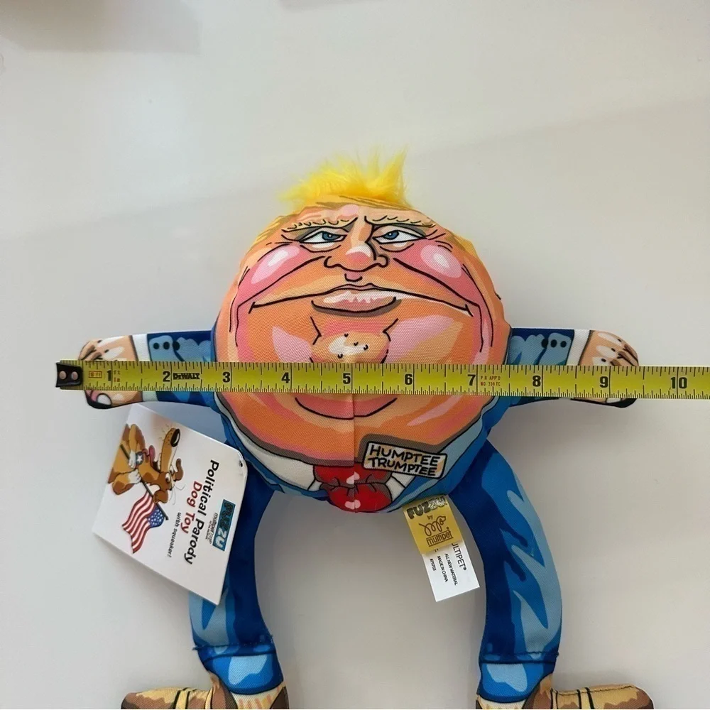 Donald Trump Dog Toy - Fuzzu Political Parody Dog Toy Humptee Trumptee